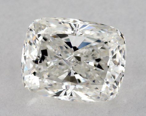 GIA 0.50 Carat H-VS1 Very Good Cut Cushion Modified Diamond